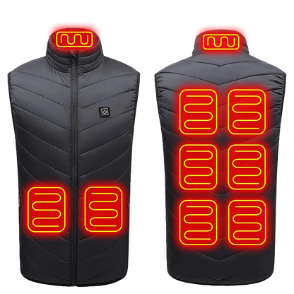 Graphene USB Heated Jacket with 21 Zones