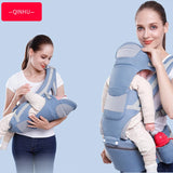 Ergonomic Backpack Baby Carrier Baby Hipseat Carrier carrying for children Baby Wrap Sling for Baby Travel 0-48 Months Useable