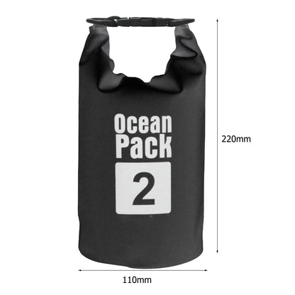 2L 3L 5L 10L 15L Waterproof Dry Bag Swimming Bag Foldable Beach Storage Pack Kayaking Rafting River Trekking Floating Water Sack