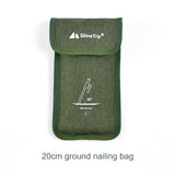 Outdoor Camping Equipment Stake Storage Bags Tent Accessories Hammer Wind Rope Tent Pegs Nails Storage Bag