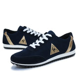 Men’s Lightweight Suede Sneakers – Casual Sports Running Shoes for Comfort & Style