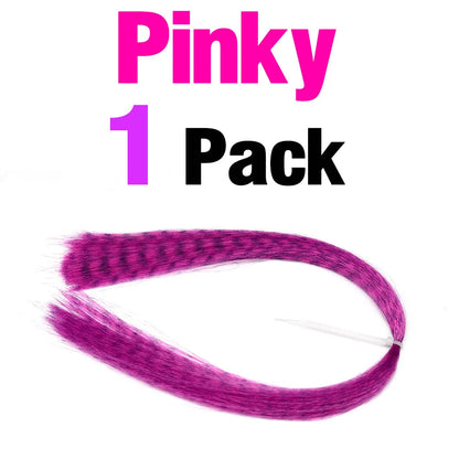 MNFT Zebra Grizzly Streamer Fibers (12 Colors)