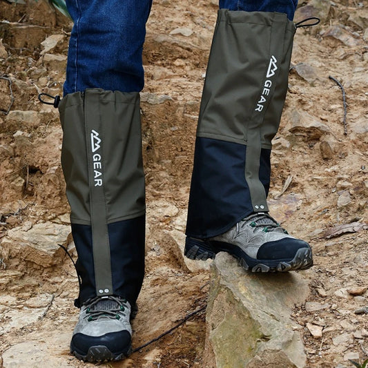 Outdoor Leg Warmers Gaiter Waterproof Hiking Travel Mountain Leggings Gaiters Long Tube Leggings Warmers Foot Cover