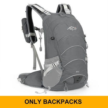 Mountaineering Hiking Backpack 20 liters Men's and Women's Outdoor Sports Running Bag Waterproof Camping Trekking Backpack