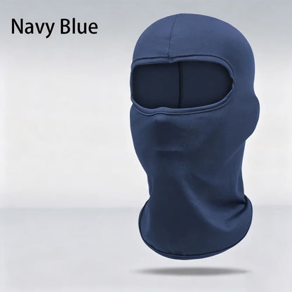 Thin Breathable UV Protection Full Face Mask Neck Cover Lightweight Helmet Liner for Cycling Running Motorcycle Outdoor Activity