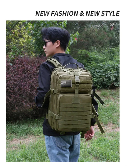 Climbing Outdoor Camouflage Backpack Men Bag Sports Travel Backpack Men Tactical Backpack Large Capacity Men Bags