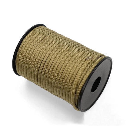 30M 550 Military Standard 9-Core Paracord Rope 4mm Outdoor Parachute Cord Survival Umbrella Tent Lanyard Strap Clothesline
