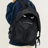 Backpack Fashion Street Style Office Lady Nylon High-Capacity Luxury Outdoor Backpack Unisex