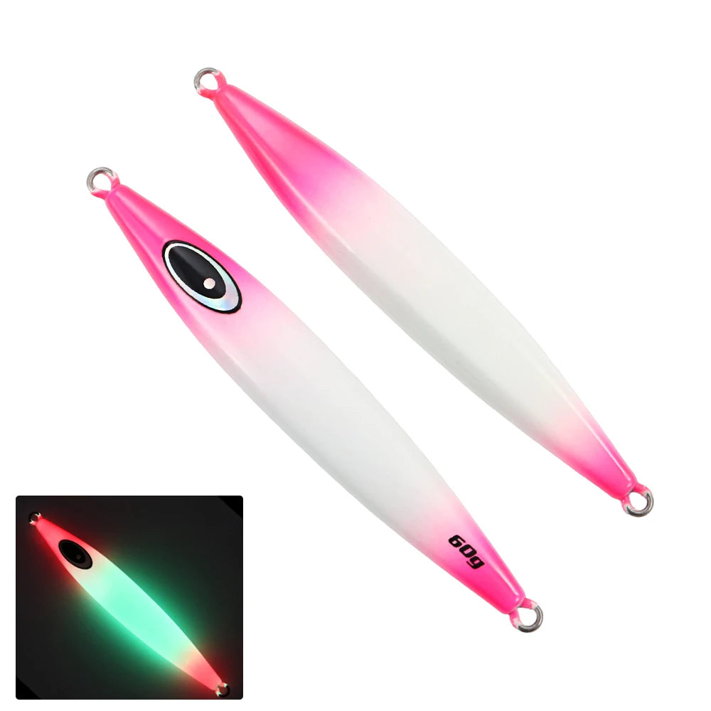 JIGGING PRO Slow Pitch Metal Jigs (40-100g)