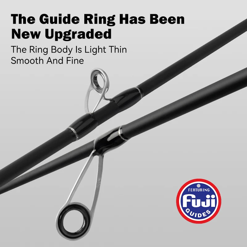 LEYDUN Black Creek 2-Piece Ultralight Travel Rod