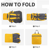 Ultra-Lightweight Packable Hiking Backpack, Foldable, Waterproof, Camping, Outdoor Sports, 40L