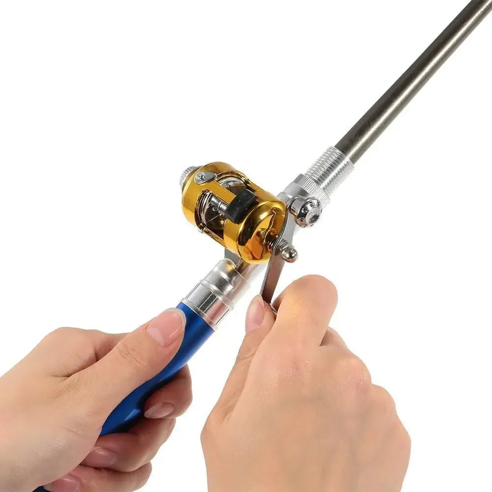 Pocket Ice Fishing Rod & Reel Combo