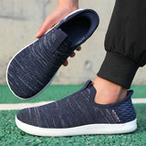 Men’s Mesh Slip-On Sports Shoes – Lightweight Shock-Absorbing Running & Casual Sneakers