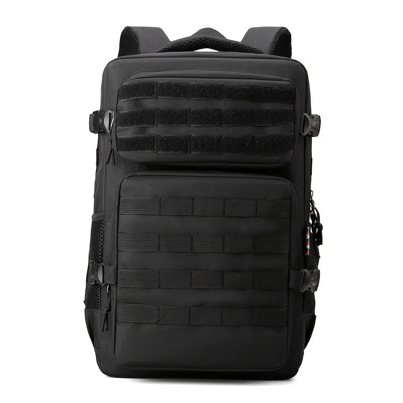 1 Pc Men's Camouflage Backpack, Hiking And Camping Backpack, LargeCapacity Multi-layer Outdoor Sports Backpack
