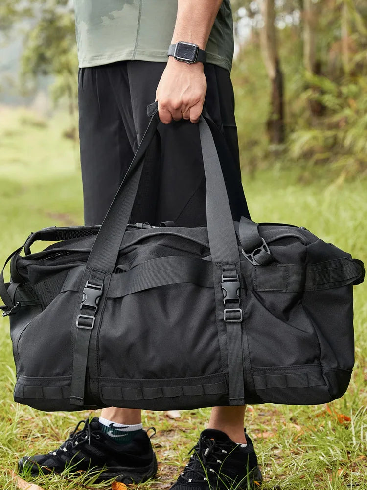 106L 40L Luggage Duffel Bag Camping Backpack Tactical Large Bag Men's Hiking  Mountaineering Trip Utility Gym Weekend Travel Bag