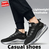 Men’s Casual Running Shoes – Breathable Soft Sneakers for Spring & Autumn | Lightweight Outdoor Walking Shoes