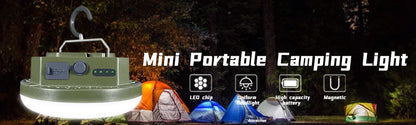 MOSLIGHTING 9900maH LED Outdoor Camping Light Rechargeable Tent Light High Power Strong Light Flashlight IP66 Waterproof Fishing