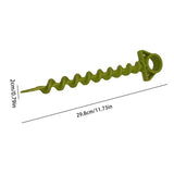 1 Pack Outdoor Camping Tent Nails Screw Anchor Climbing Tent Screw Claw Nail Tent Accessories Tent Hook