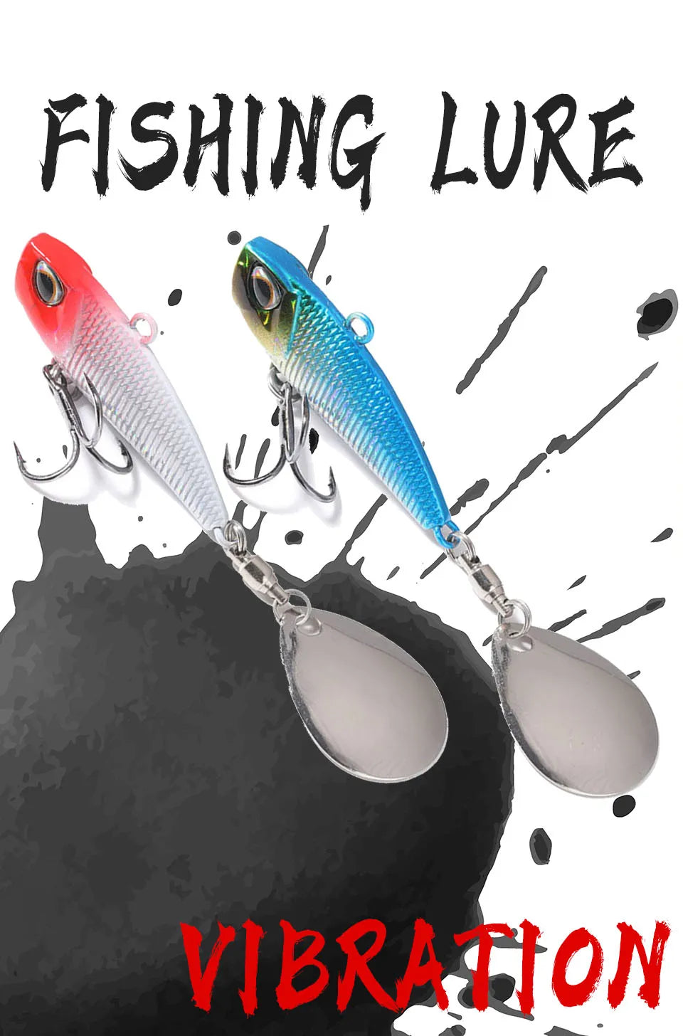 WALK FISH Metal VIB Spinner Bait