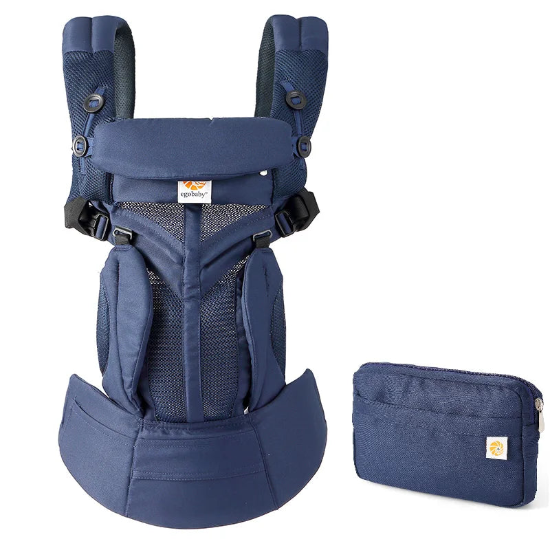 Baby Carrier 4 In 1 Ergonomic Kangaroo Design Sling for 0-36 Months Newborn Infants from 3.2KG to 20KG