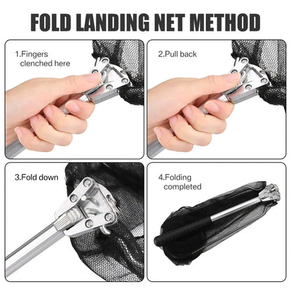 Telescopic Folding Landing Net 150/170cm