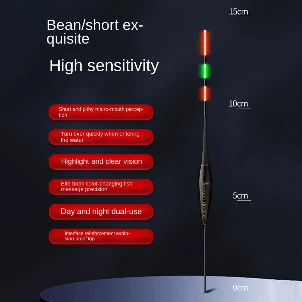Smart LED Bite-Indicator Fishing Float for Night Fishing