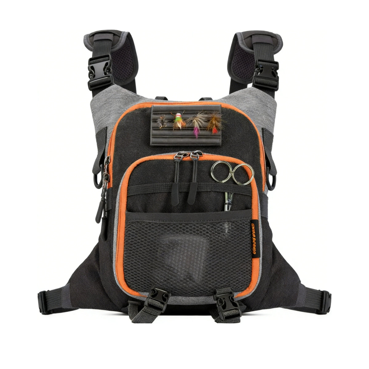 Fly Fishing Chest Bag (Holds Two Fly Boxes)