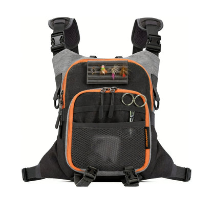 Fly Fishing Chest Bag (Holds Two Fly Boxes)