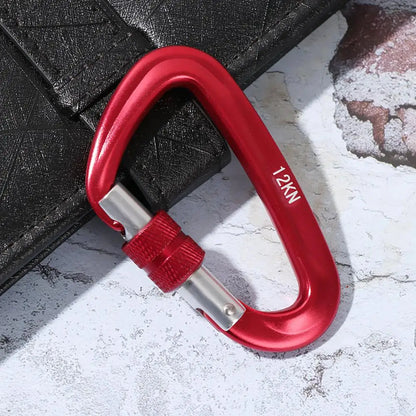 Quality Aluminum Security Master Lock Accessories Mountaineering Protective Equipment Professional Carabiner Climbing Key Hooks