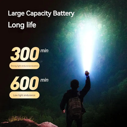 Philips 2025 New EDC Portable Flashlight Rechargeable LED Flashlights for Defensa Personal Self Defense Camping Hiking