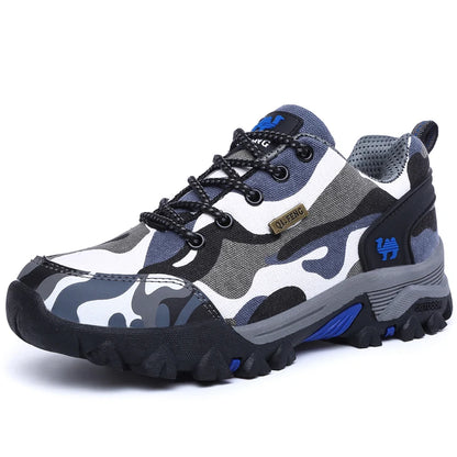 2025 Outdoor Hiking Shoes – Camouflage Trail Running Sneakers for Men & Women, Summer/Winter Trekking Footwear