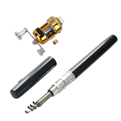 Pocket Ice Fishing Rod & Reel Combo