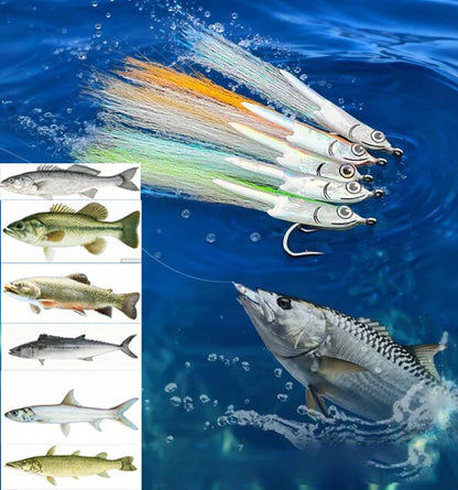 Realistic Minnow Baitfish Flies