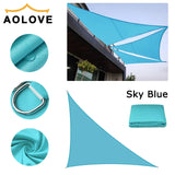 Waterproof Sun Shelter Triangle Sunshade Protection Outdoor  Cover Garden Patio Pool Shade Sail Awning Camping Sun Shade 420D