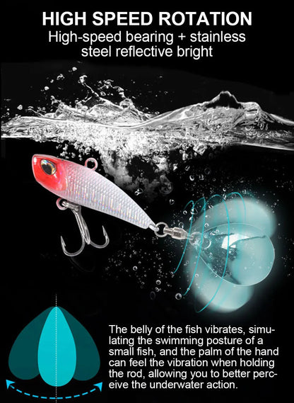 WALK FISH Metal VIB Spinner Bait