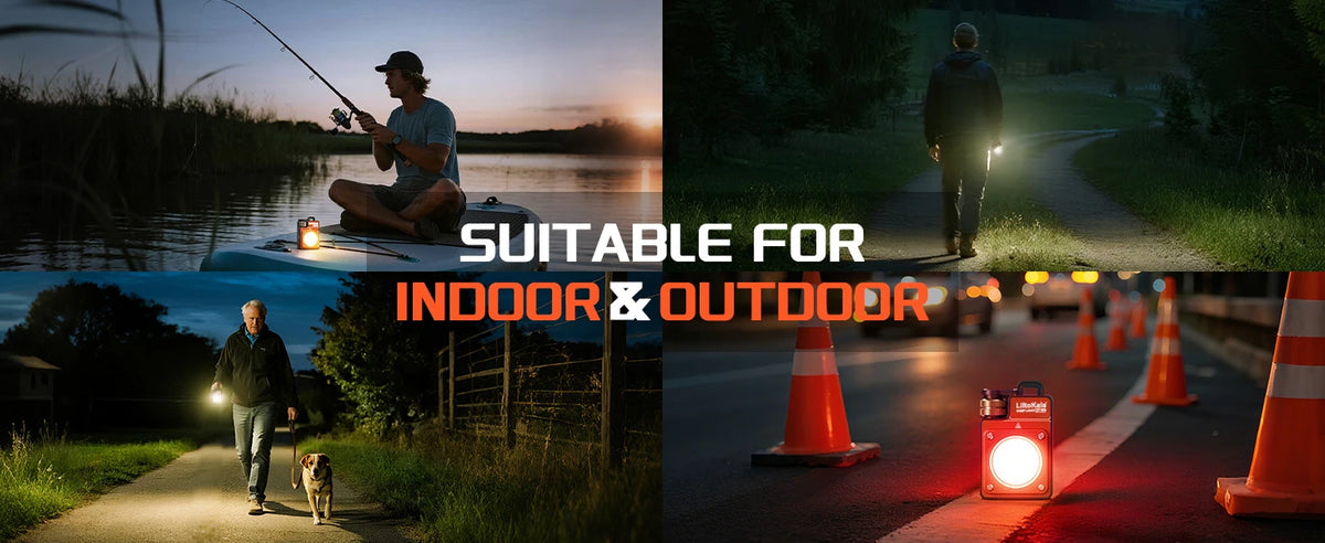 LiitoKala XY-009 Portable Rechargeable LED Camping Light Multi-Functional Carry-On Outdoor Activity Long Life