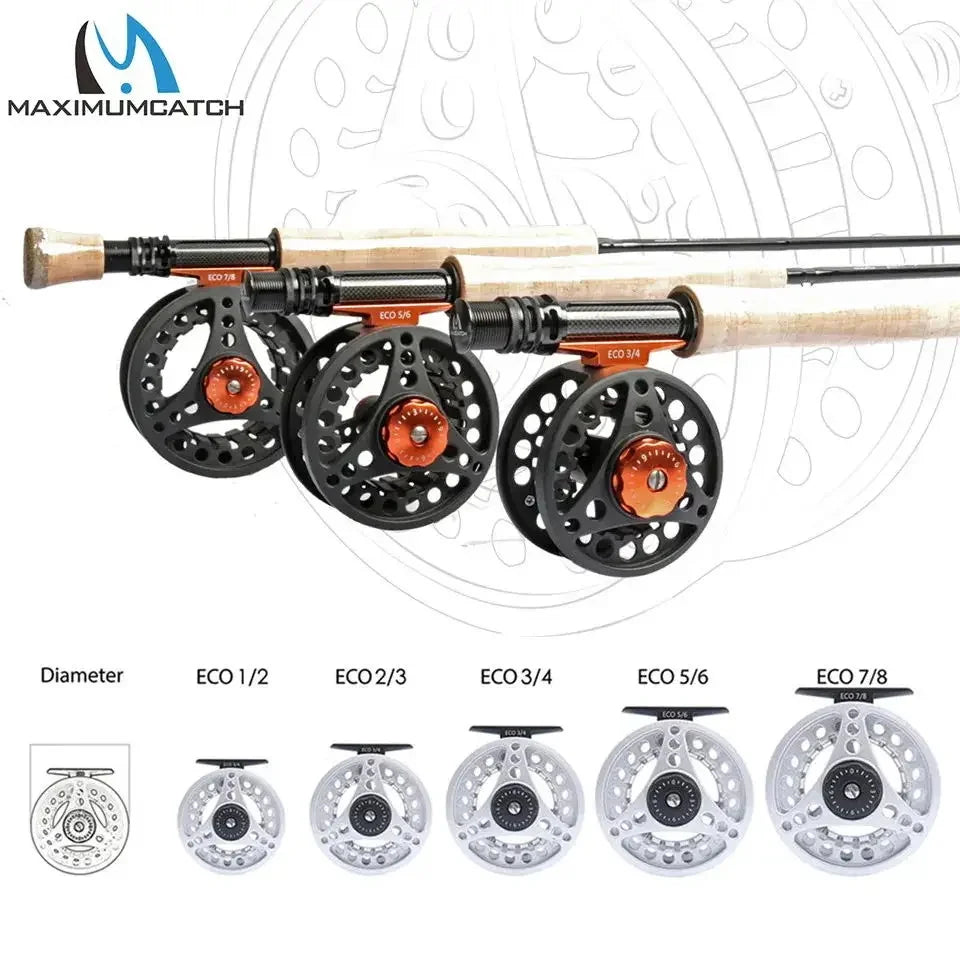 Maximumcatch ECO Large Arbor Fly Reel 3-8WT