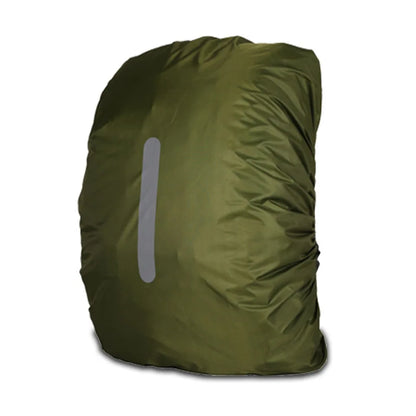 KoKossi 1Pcs 25-60L Mountaineering Backpack Rain Cover Cycling Hiking Backpack Reflective Waterproof Cover Backpack Dust Cover