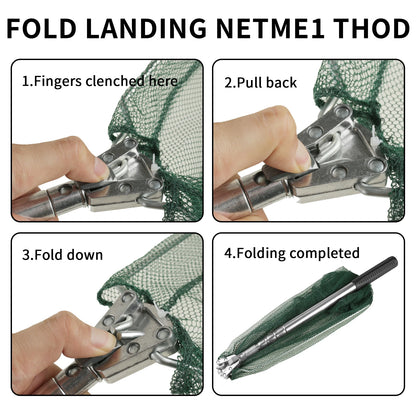 Aluminum Telescoping Landing Net (55-190cm)