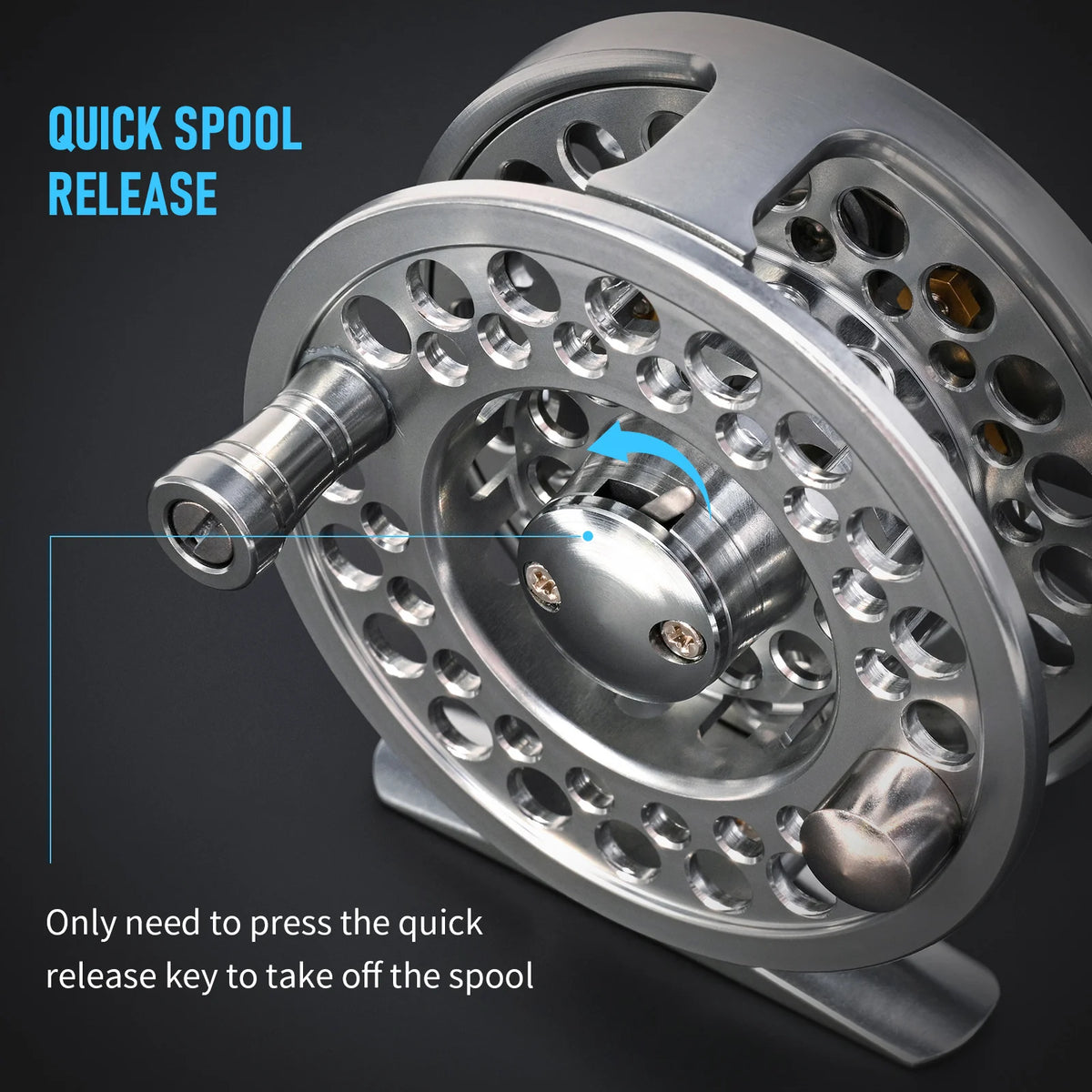 LEO Ultralight Aluminum Fly Reel
