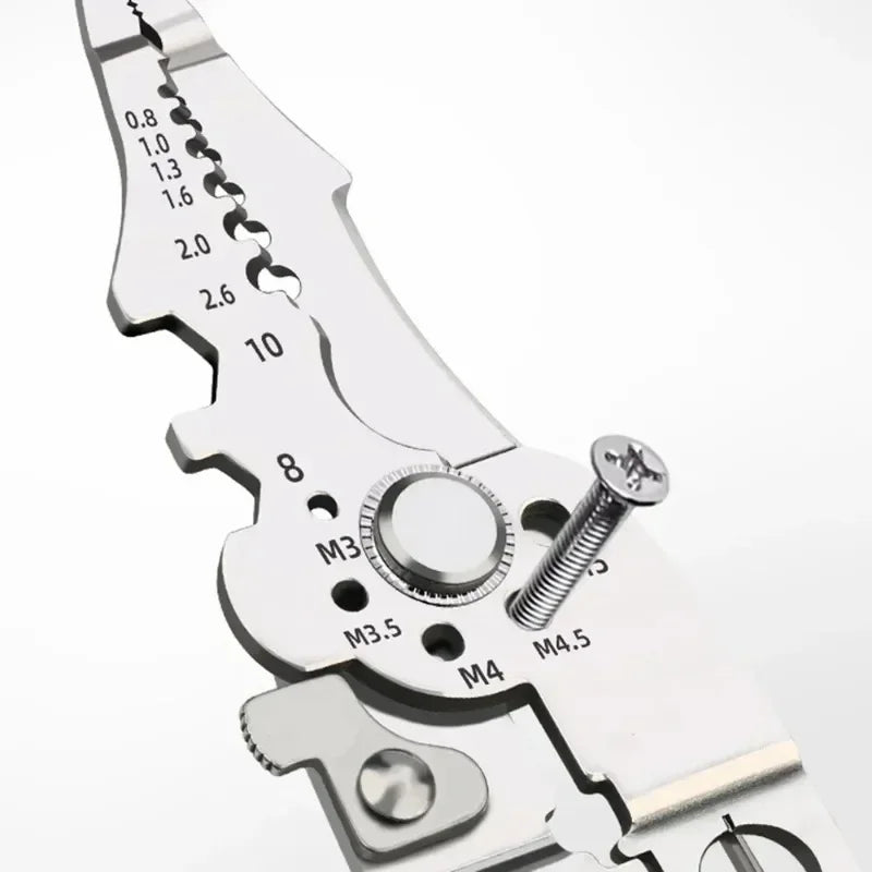 Multi Functional Electrician Pliers For Wire Splitting And Stripping Specialized For Electricians