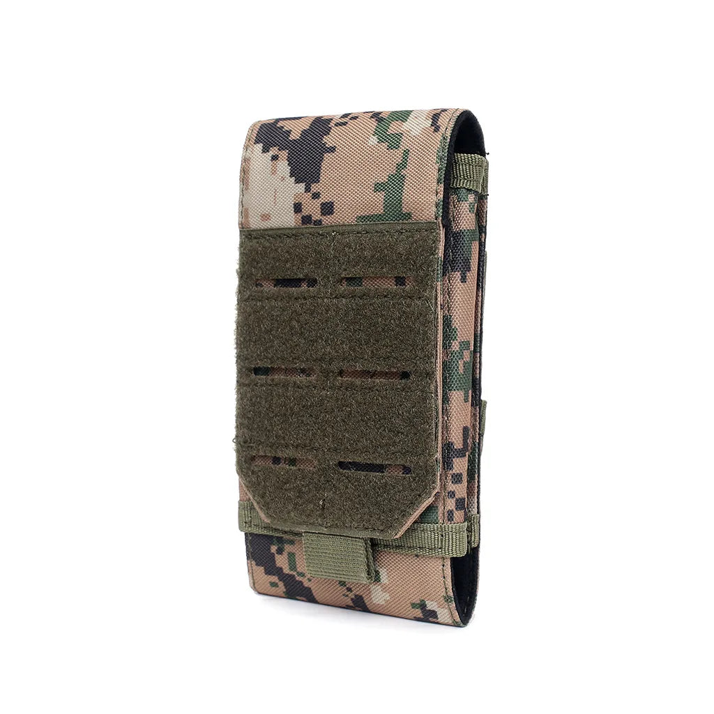 Outdoor Sports Molle Phone Pouch Waist Pack EDC Tool Bag Mobile Phone Holder Hiking Hunting Camping  Accessories Mag Holster Bag