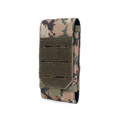 Outdoor Sports Molle Phone Pouch Waist Pack EDC Tool Bag Mobile Phone Holder Hiking Hunting Camping  Accessories Mag Holster Bag