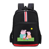 Peppa Pigs Schoolbag Print Backpack for Boys Girls Large Capacity Backpacks for Primary School Students Bag Birthday Gift