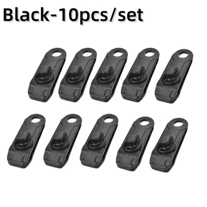 Crocodile Awning Clips – 10 Pack Reusable Tarp Clamps