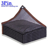 40~90% Shading Black HDPE Anti-UV Sun Shade Net Gazebo Shelter Outdoor Pergola Sun Cover Agriculture Greenhouse Sunshade Net