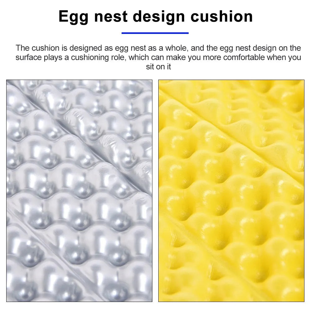 Widesea Outdoor Foldable Mat Seat Ultralight Picnic Camping Pad Waterproof XPE Foam Sitting Cushion Chair Tourist Hiking