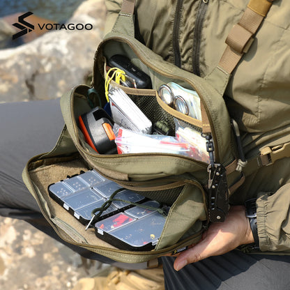 VOTAGOO Fly Fishing Chest Pack
