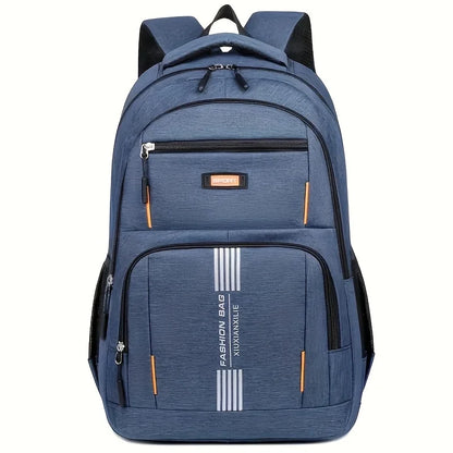 Backpack men casual large-capacity computer travel backpack female junior high school students high school students schoolbag ma