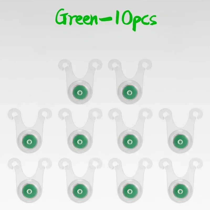 10 Groups LED Atmosphere Rope Lights Waterproof Outdoor Decor Lamp for Tent Camping Fishing Garden Family Party Decoration